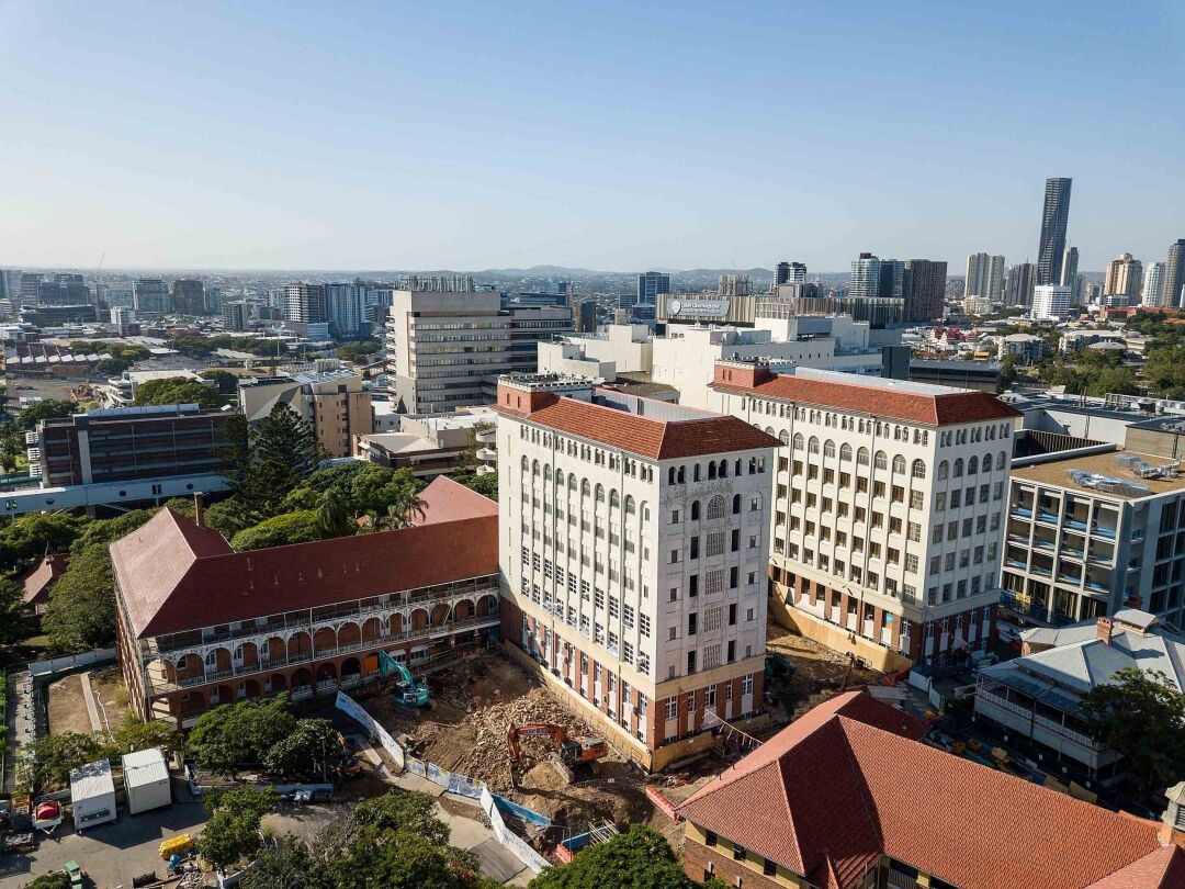 Lady Lamington Nurses Towers / redevelopment by Hutchies in 2020