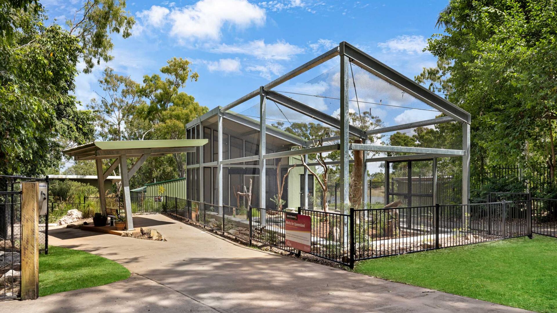 Eagle Enclosure Rockhampton Zoo