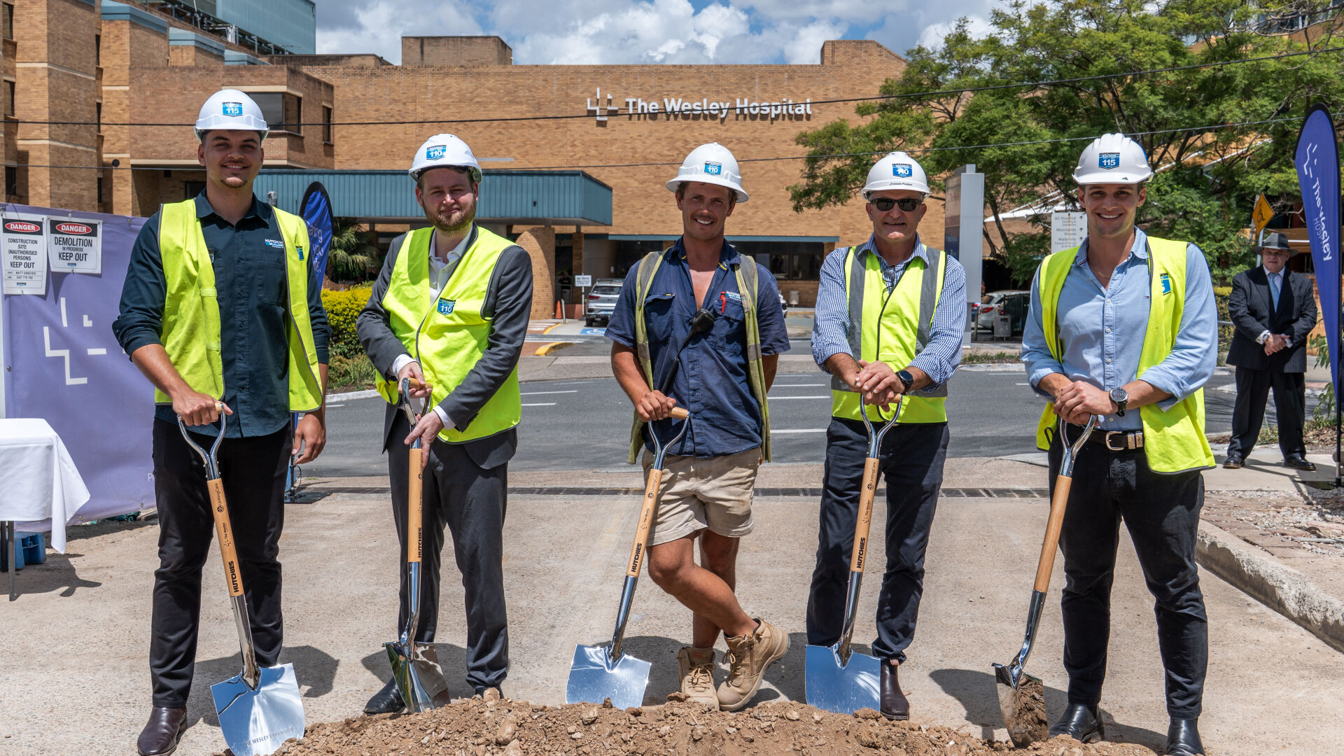 The Wesley Hospital expansion begins