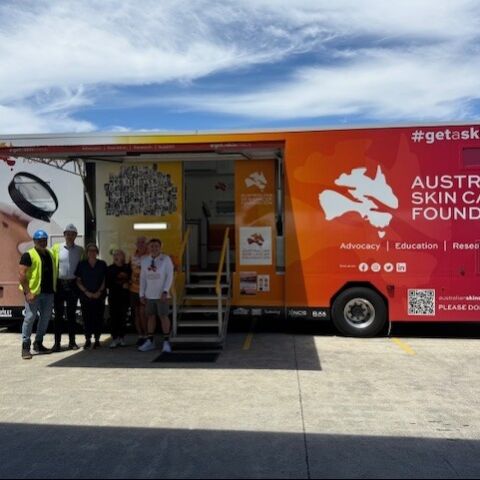 Catching cancer early with mobile skin checks onsite