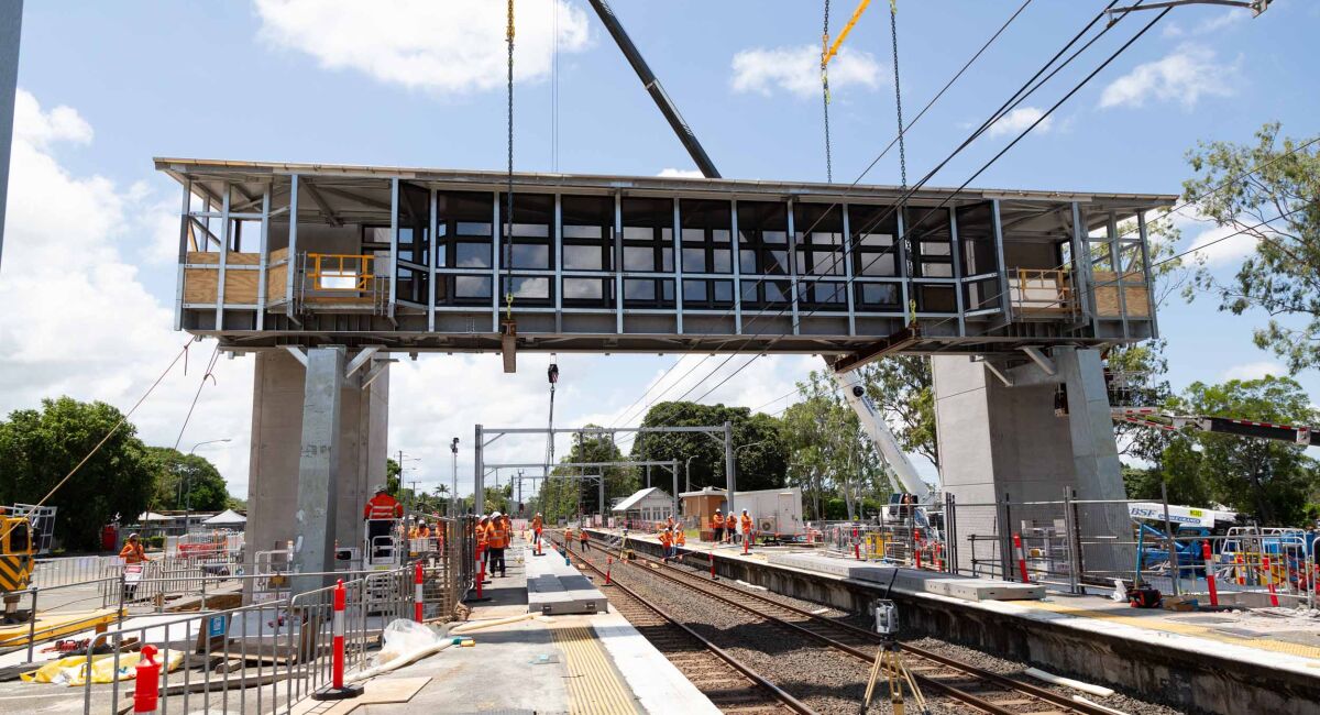 QR Stations Accessibility Upgrades on Track / Hutchies